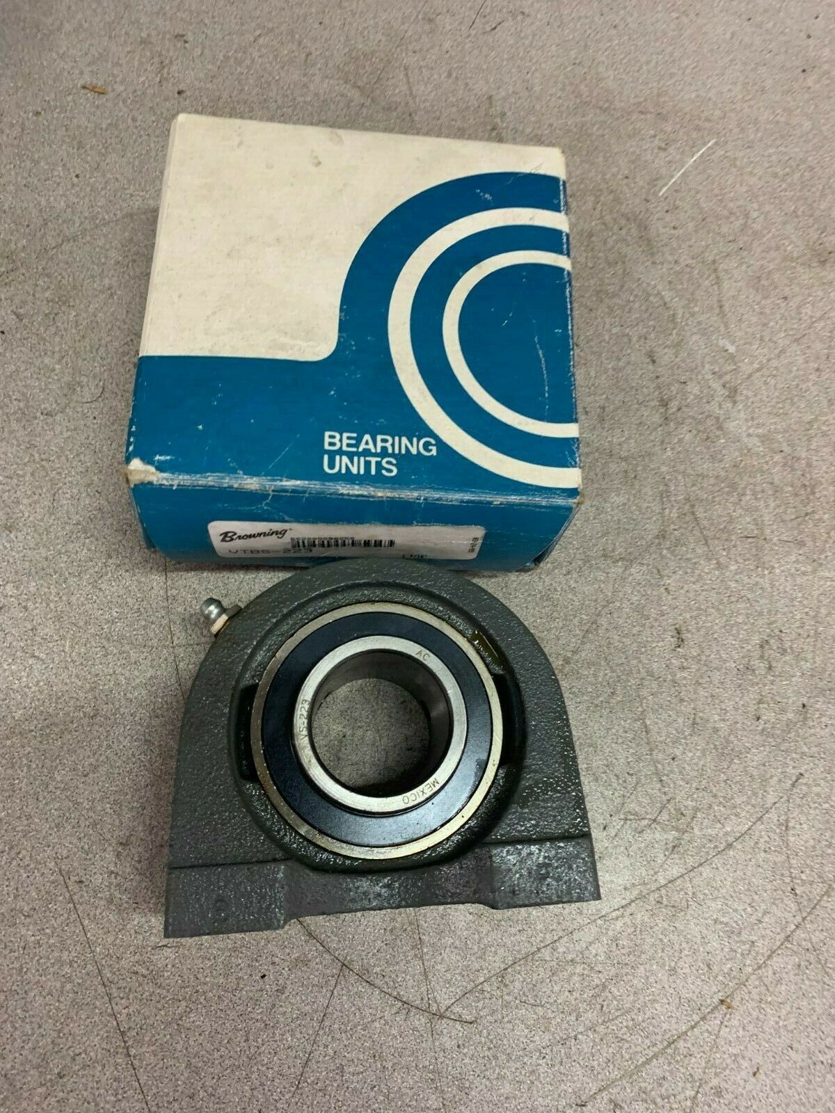 NEW IN BOX BROWNING PILLOW BLOCK BEARING VTBS-223