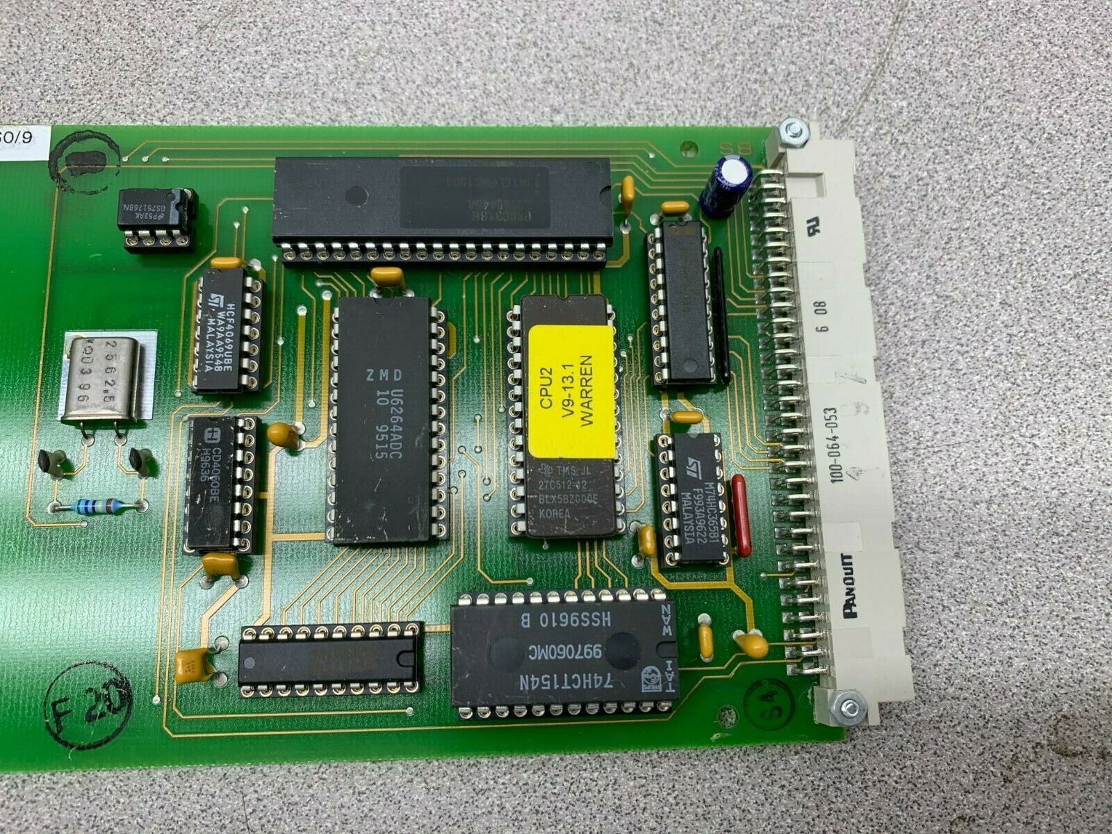 USED EMHART CIRCUIT BOARD E110334