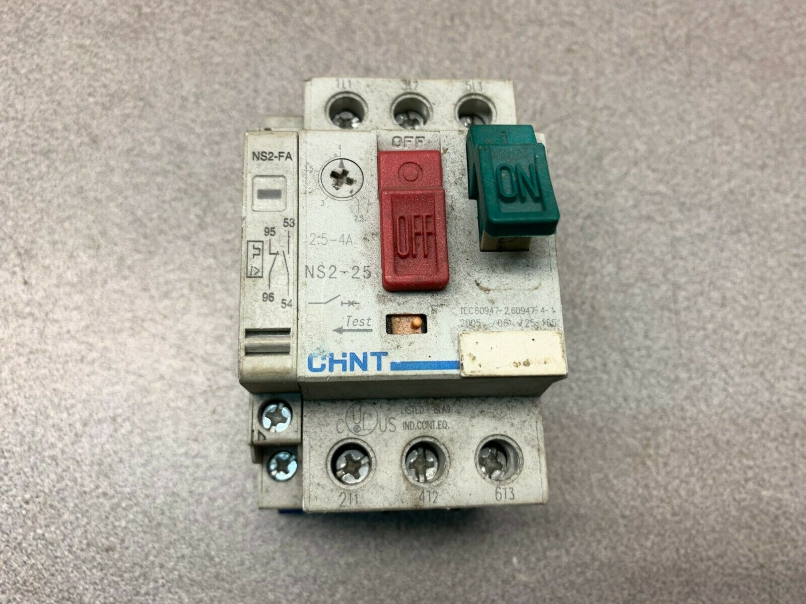 USED CHINT BREAKER NS2-FA0110