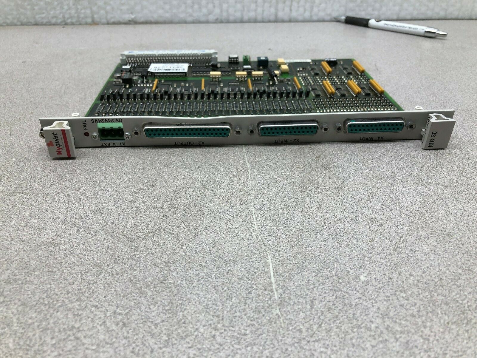 USED NYQUIST CARD IOB-80 / I0B-80