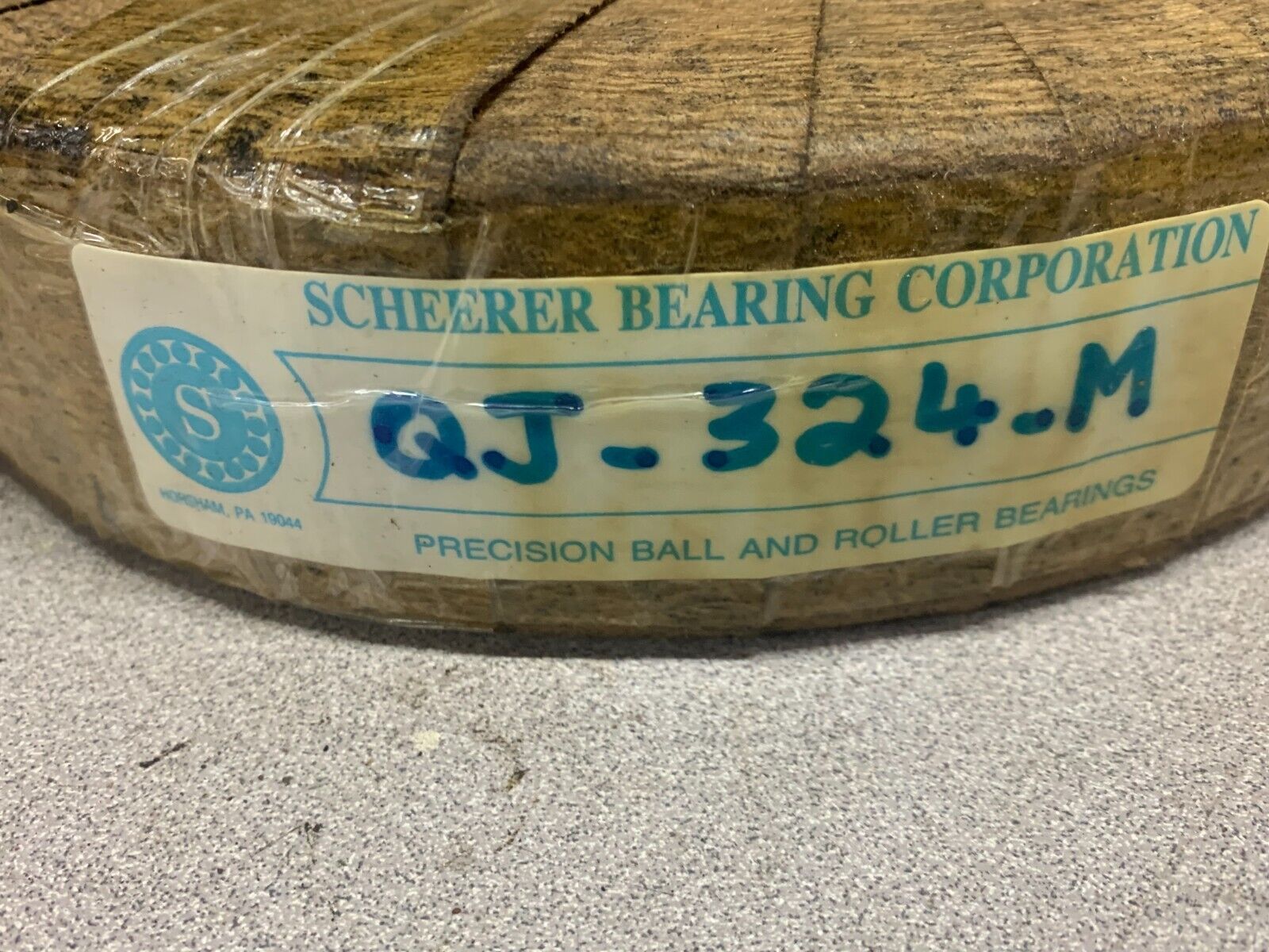 NEW NO BOX SCHEERER ROLLER BEARING QJ-324-M