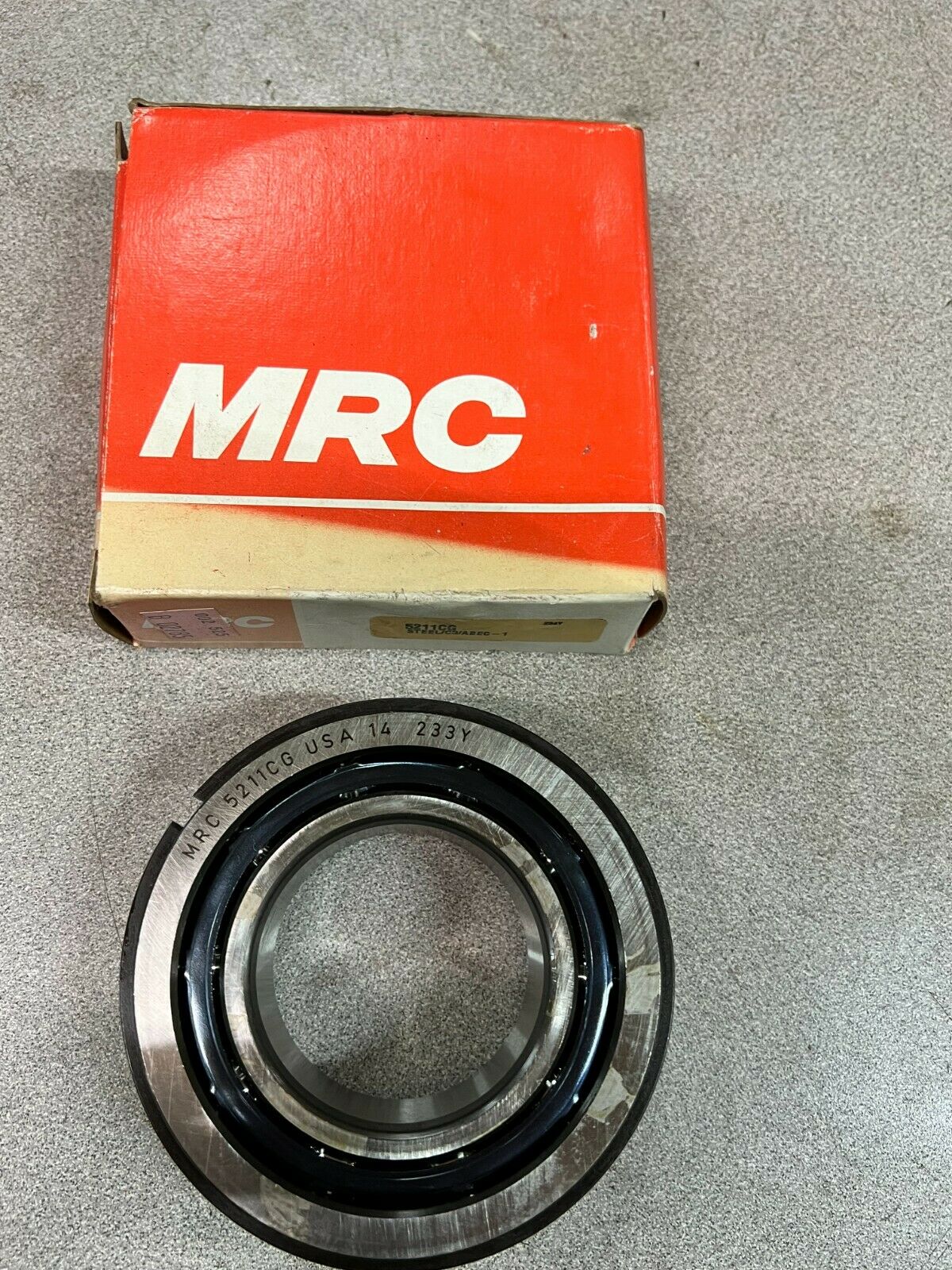 NEW IN BOX MRC CONTACT BEARING  5211CG