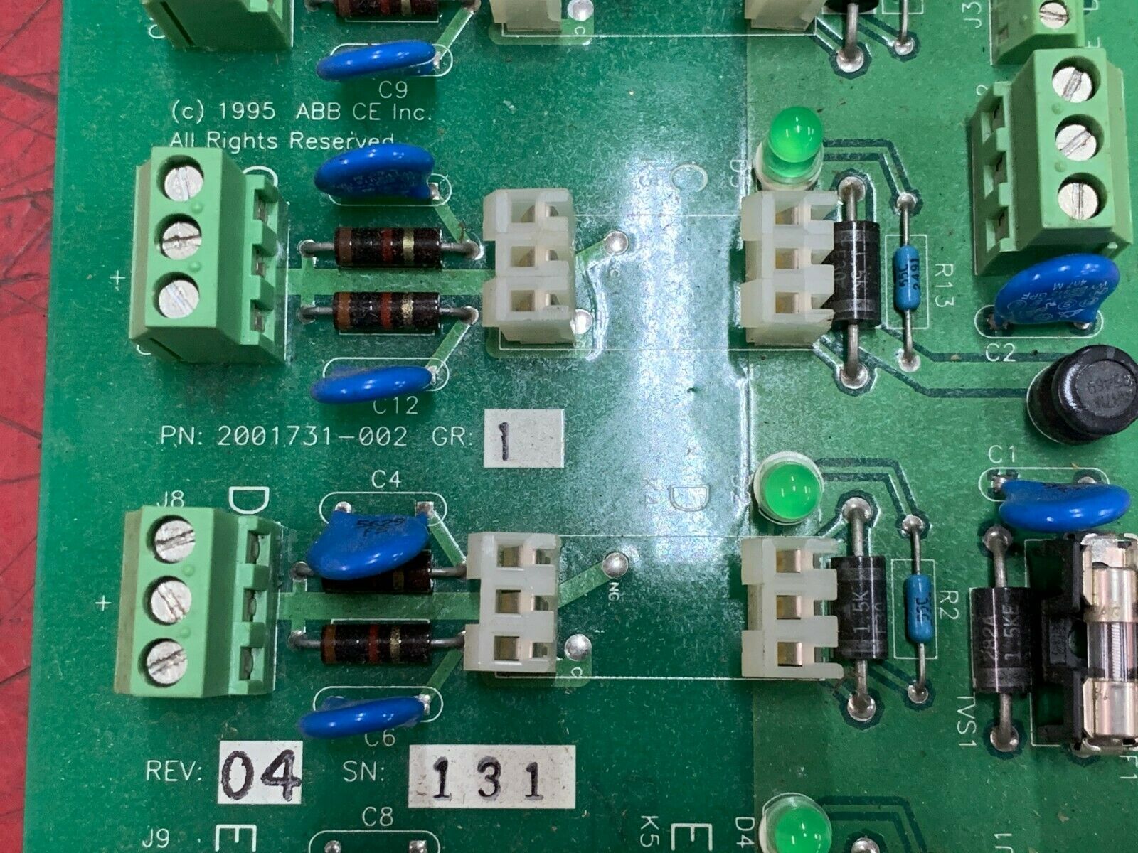 NEW NO BOX ABB CIRCUIT BOARD 2001731-002