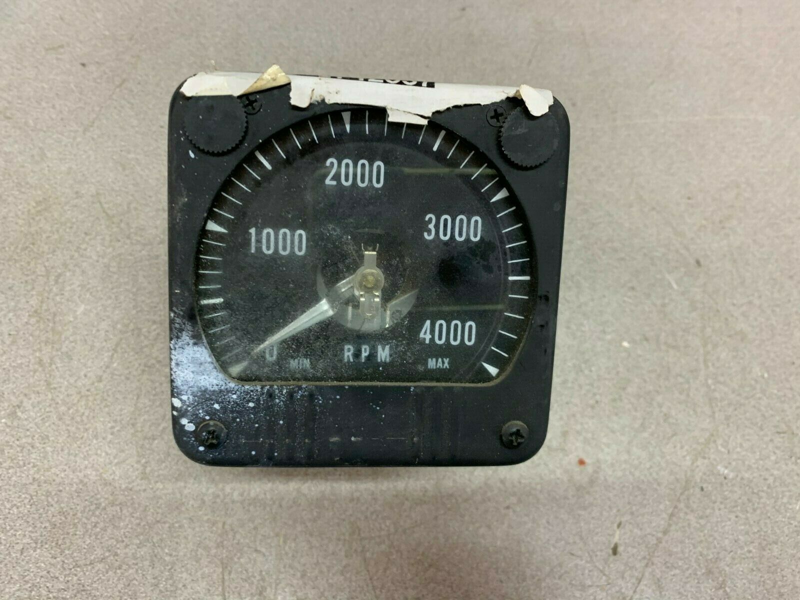 USED GENERAL ELECTRIC 0-4000RPM METER 50-102017PBPB2JBY