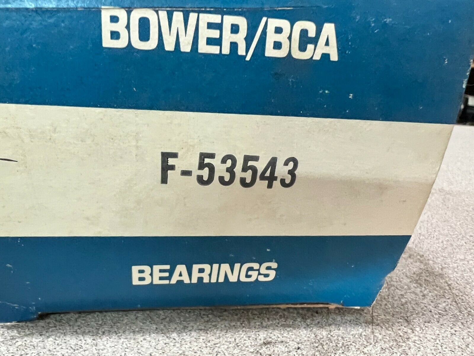 NEW IN BOX BOWER NEEDLE ROLLER BEARING F-53543