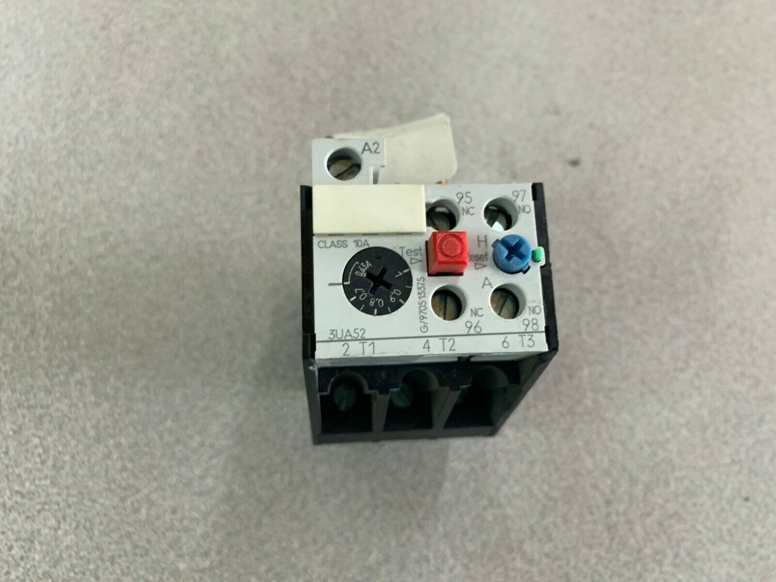 USED SIEMENS RELAY 3UA52-00-0J