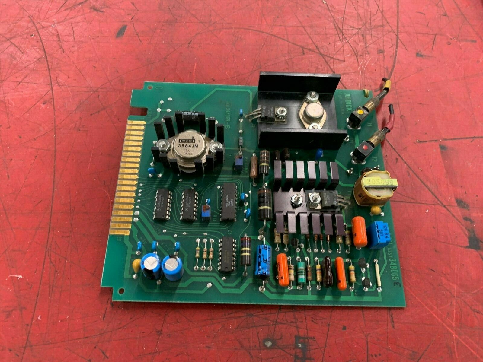 USED AB DICK CIRCUIT BOARD 348065E