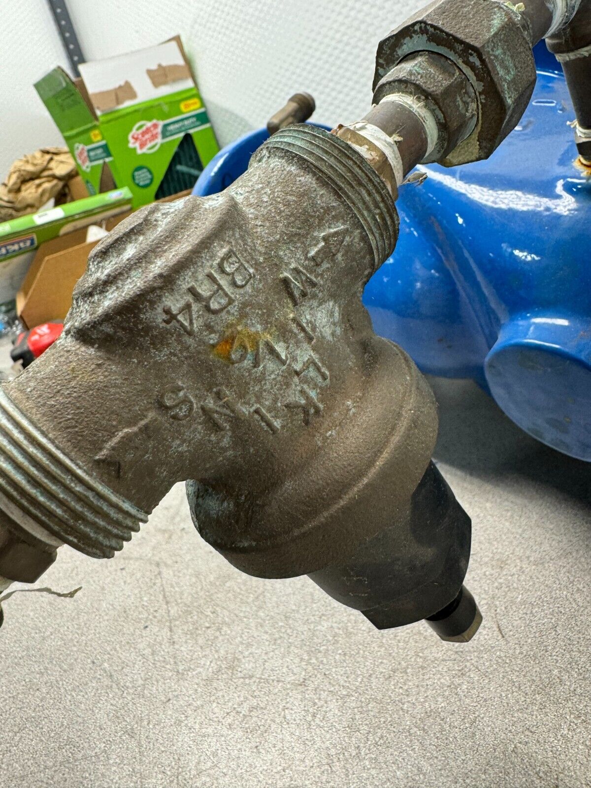 USED WILKINS ZURN 3" REDUCING VALVE ZW109