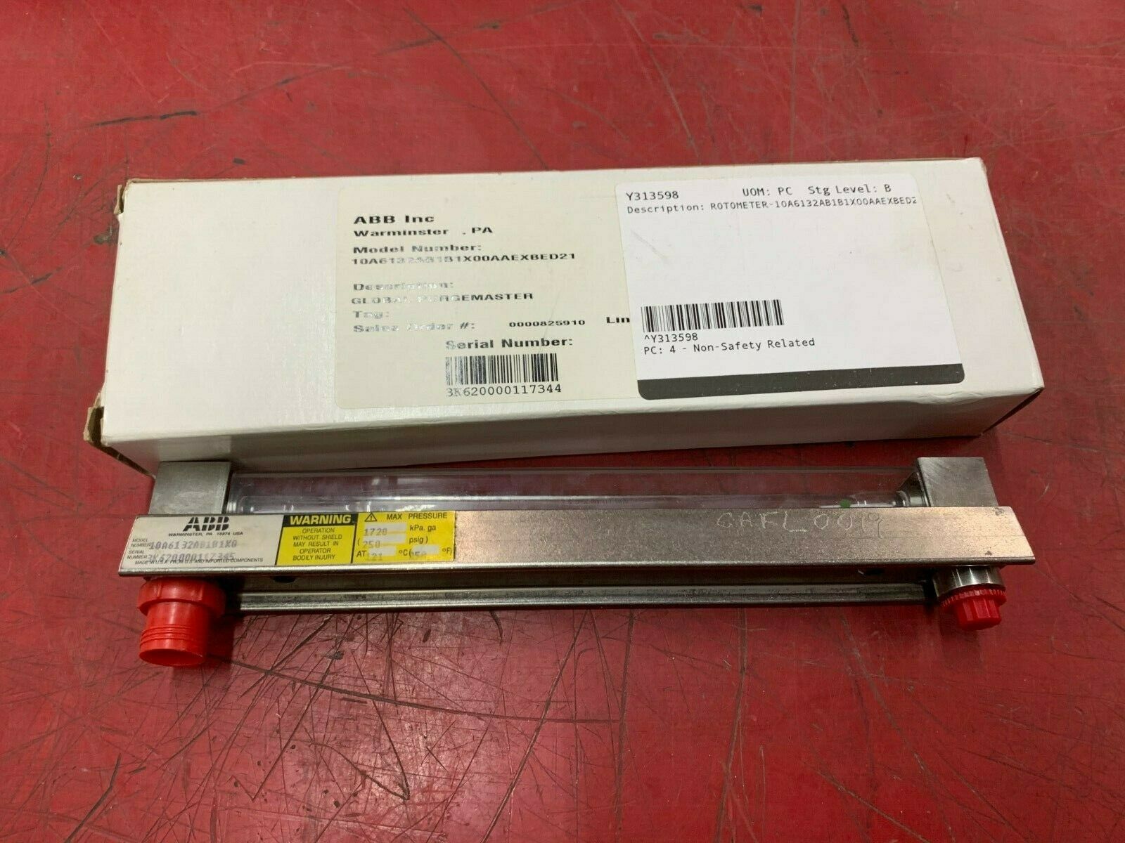 NEW IN BOX ABB FLOW INDICATOR 10A6132AB1B1X0