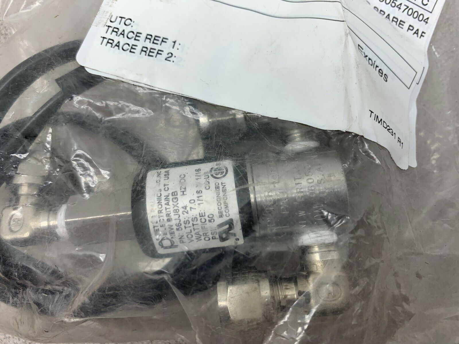 NEW NO BOX THERMO VALVE 56JJ8XGB