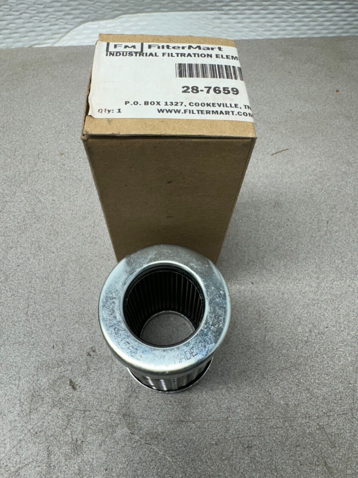 NEW IN BOX FILTERMART INDUSTRIAL FILTRATION ELEMENT 28-7659