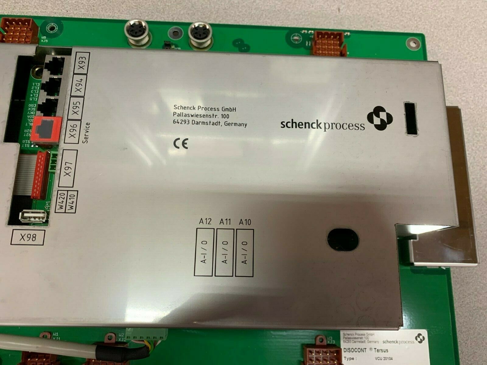 NEW NO BOX SCHENCK PROCESS DISOCONT TERSUS VCU 20104 CONTROL UNIT V064005.B01