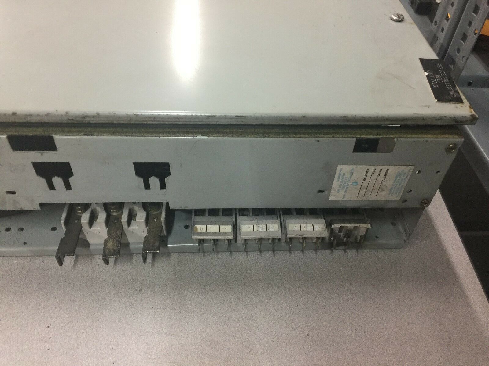 USED GE 100AMP 3PH STARTER PANEL WITH DOOR CR306E0**ABNA