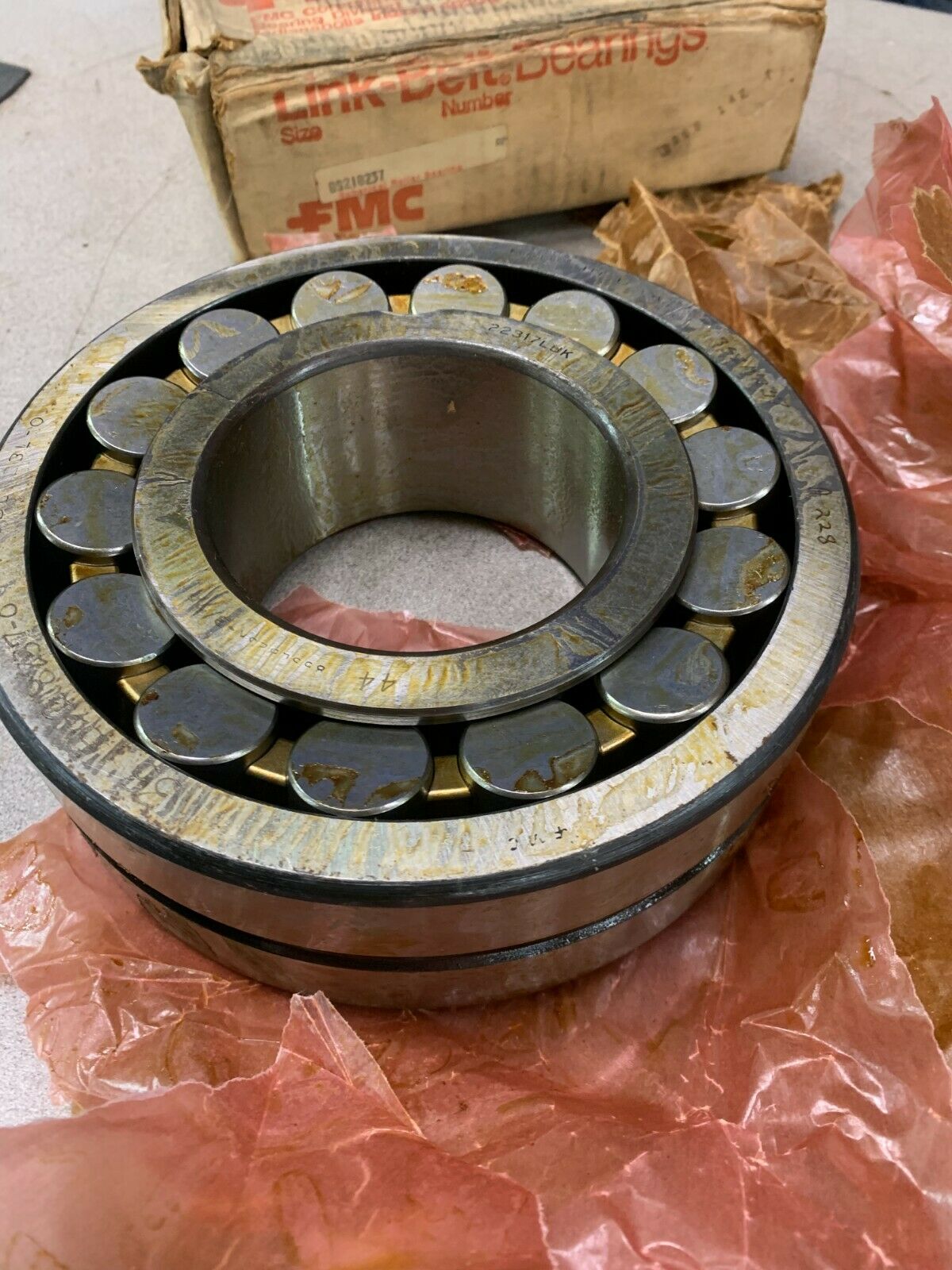 NEW IN BOX LINK-BELT 22317LBK SPHERICAL ROLLER BEARING BS218237