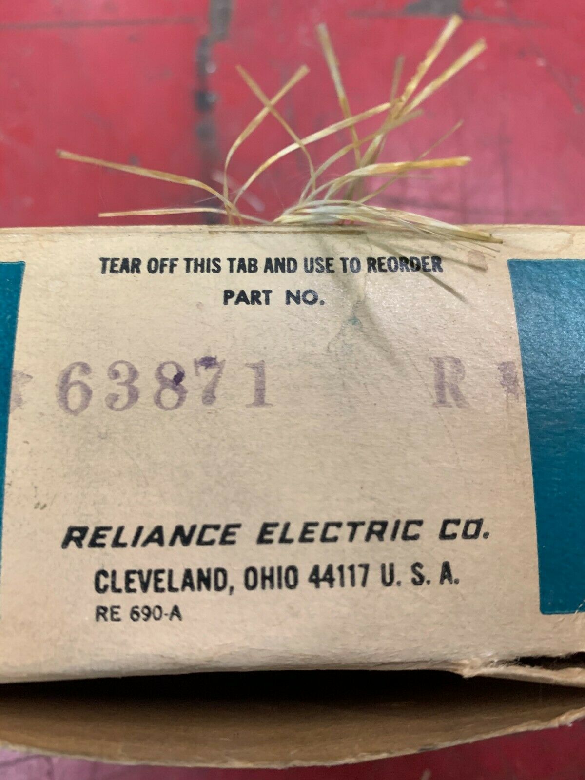 NEW IN BOX RELIANCE TRANSFORMER 63871-R