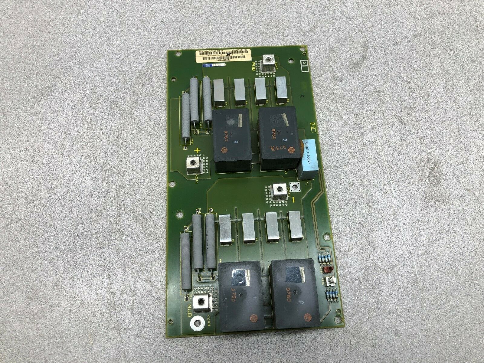 USED SIEMENS PRECHARGE BOARD 6SE7024-7FD84-1HH0