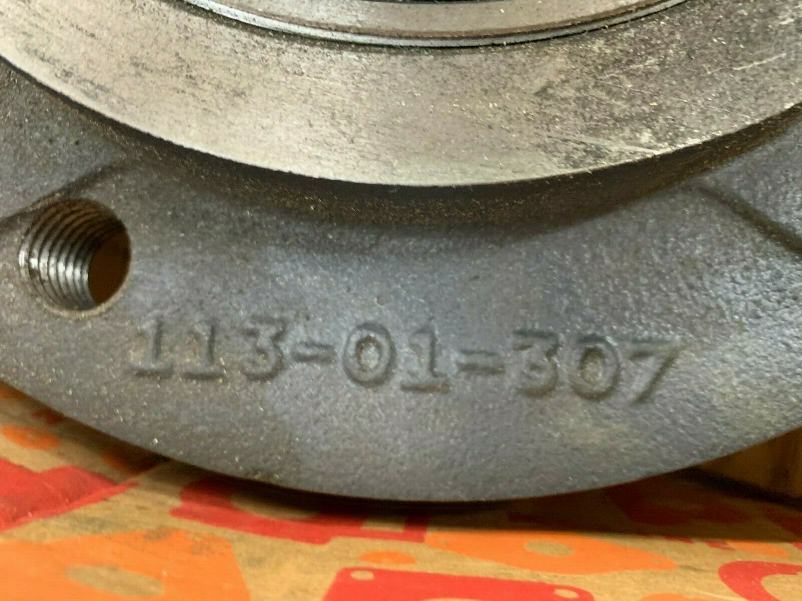 NEW IN BOX MOLINE 4-BOLT TYPE-E PILOTED FLANGE BEARING 3-7/16" BORE 113-01-307