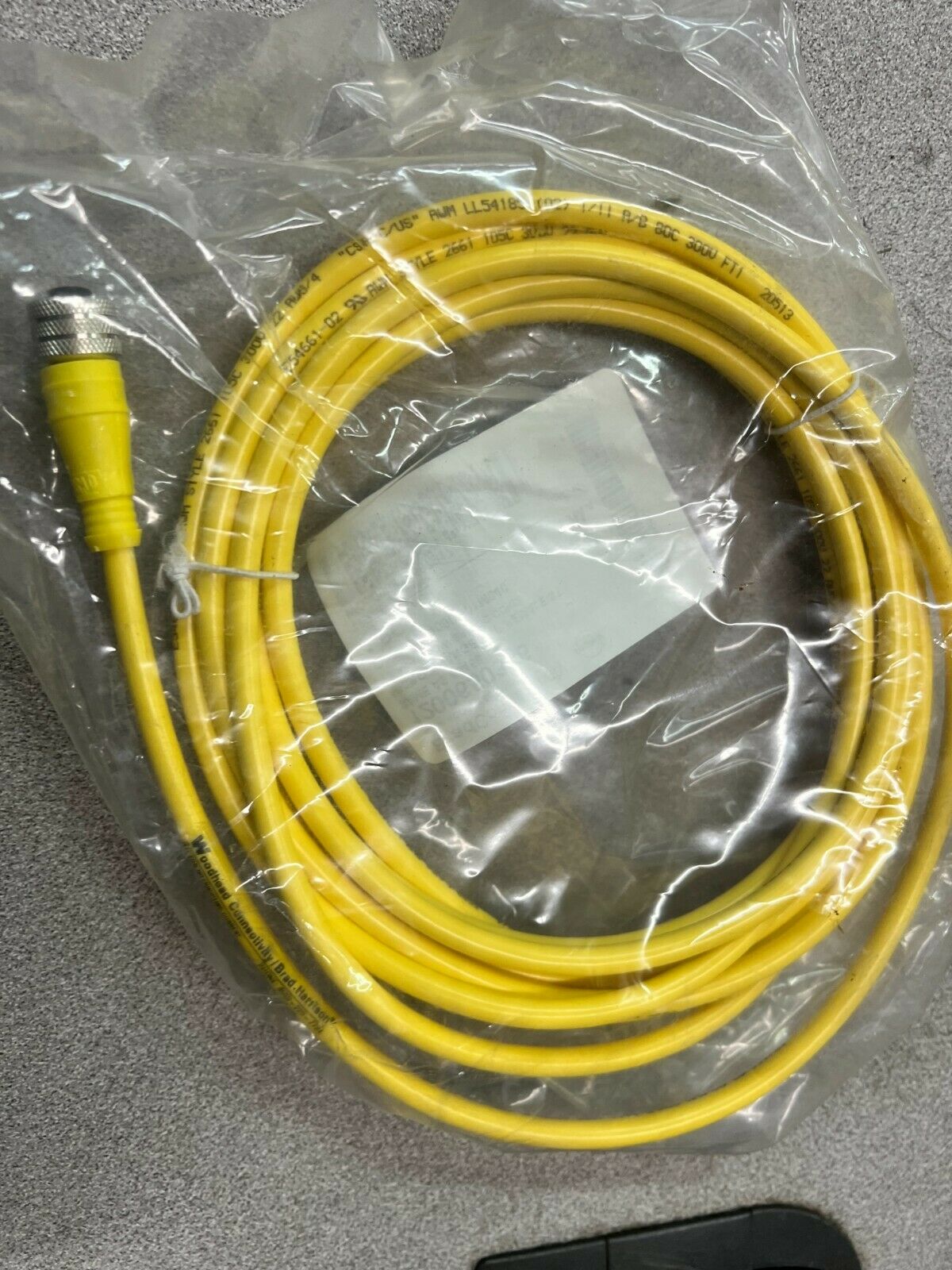 NEW IN BAG BRAD CONNECTIVITY 804000D01M040 CORD 1200650366