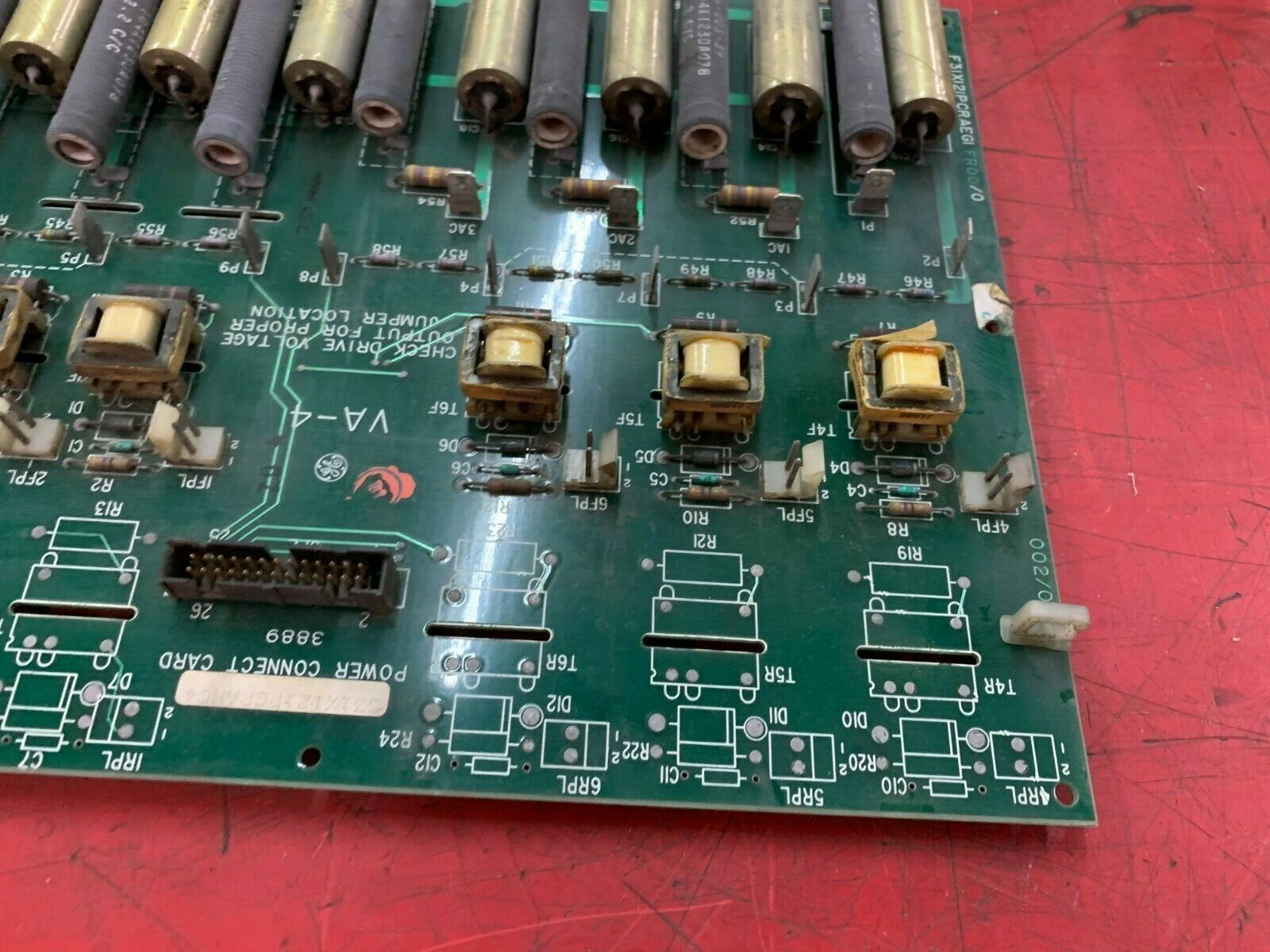 USED GENERAL ELECTRIC POWER CONNECT BOARD F31X12PCRAEG1 FR00/0