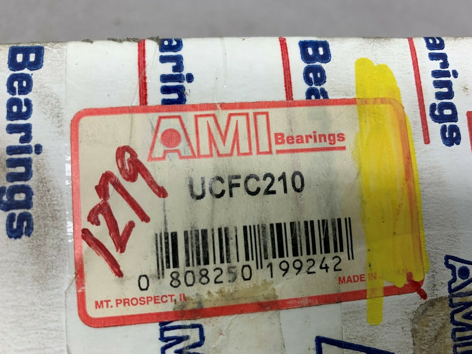 NEW IN BOX AMI BEARING UCFC210