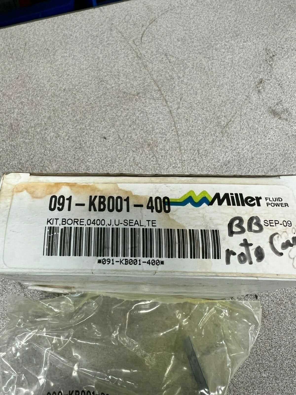 NEW IN BOX MILLER SEAL KIT 091-KB001-400