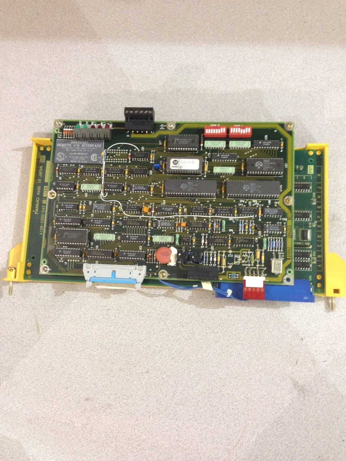 USED FANUC CIRCUIT BOARD A16B-2200-0431/03A WITH ALLEN-BRADLEY 96635301