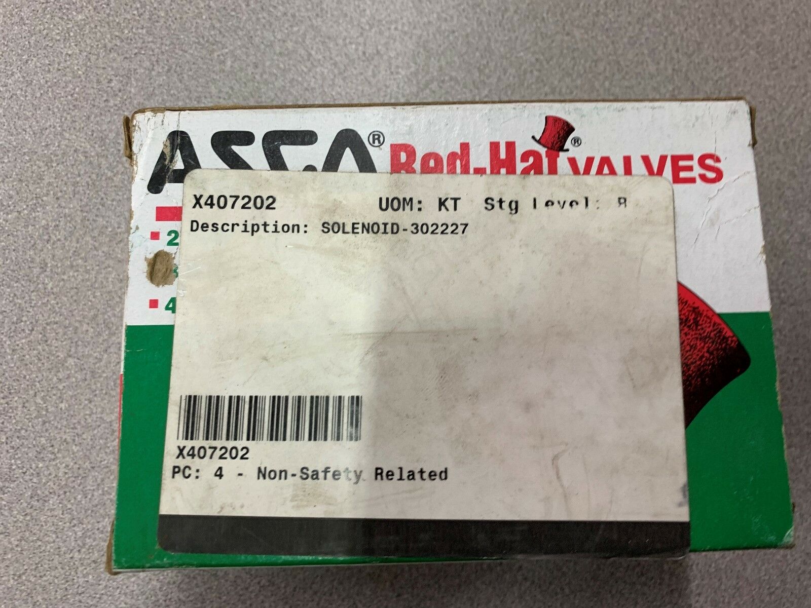 NEW IN BOX ASCO VALVE KIT 302227