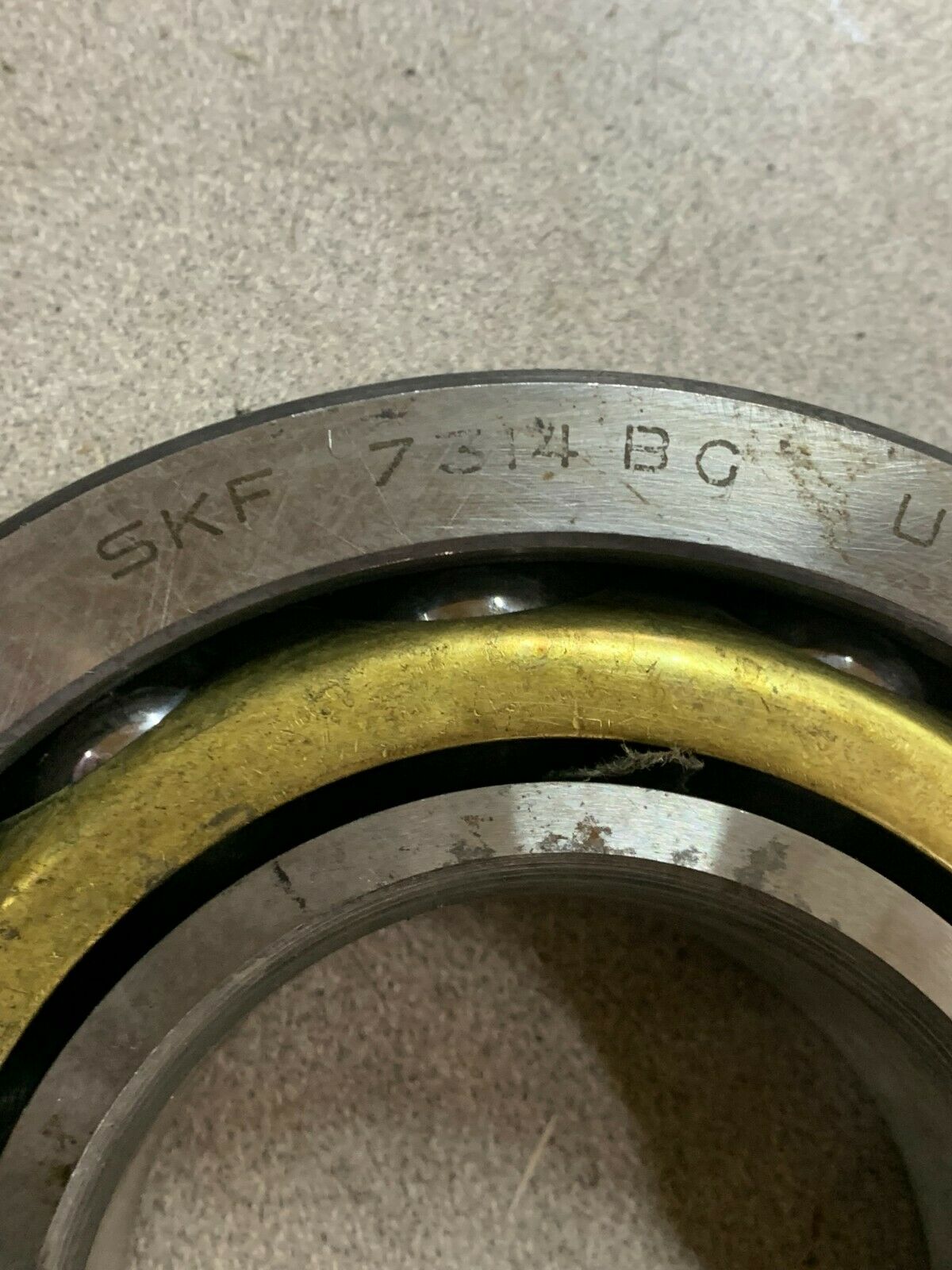 NEW NO BOX SKF ANGUALR CONTACT ROLLER BEARING 7314 BG