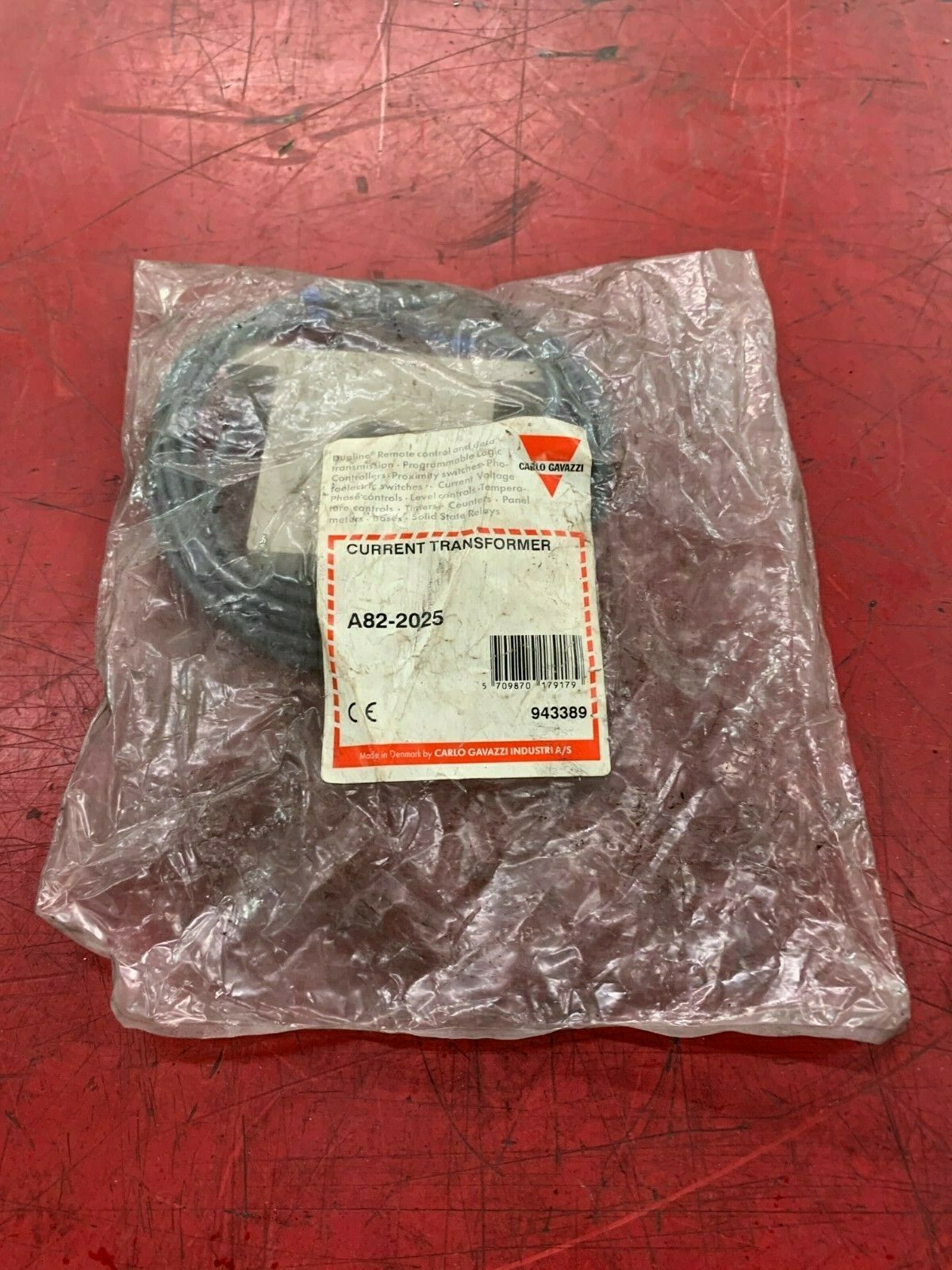 NEW IN PACKAGE CARLO GAVAZZI CURRENT TRANSFORMER A82-2025