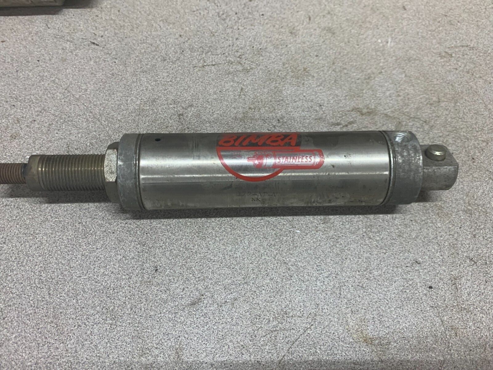 USED BIMBA PNEUMATIC CYLINDER 172-AP-V