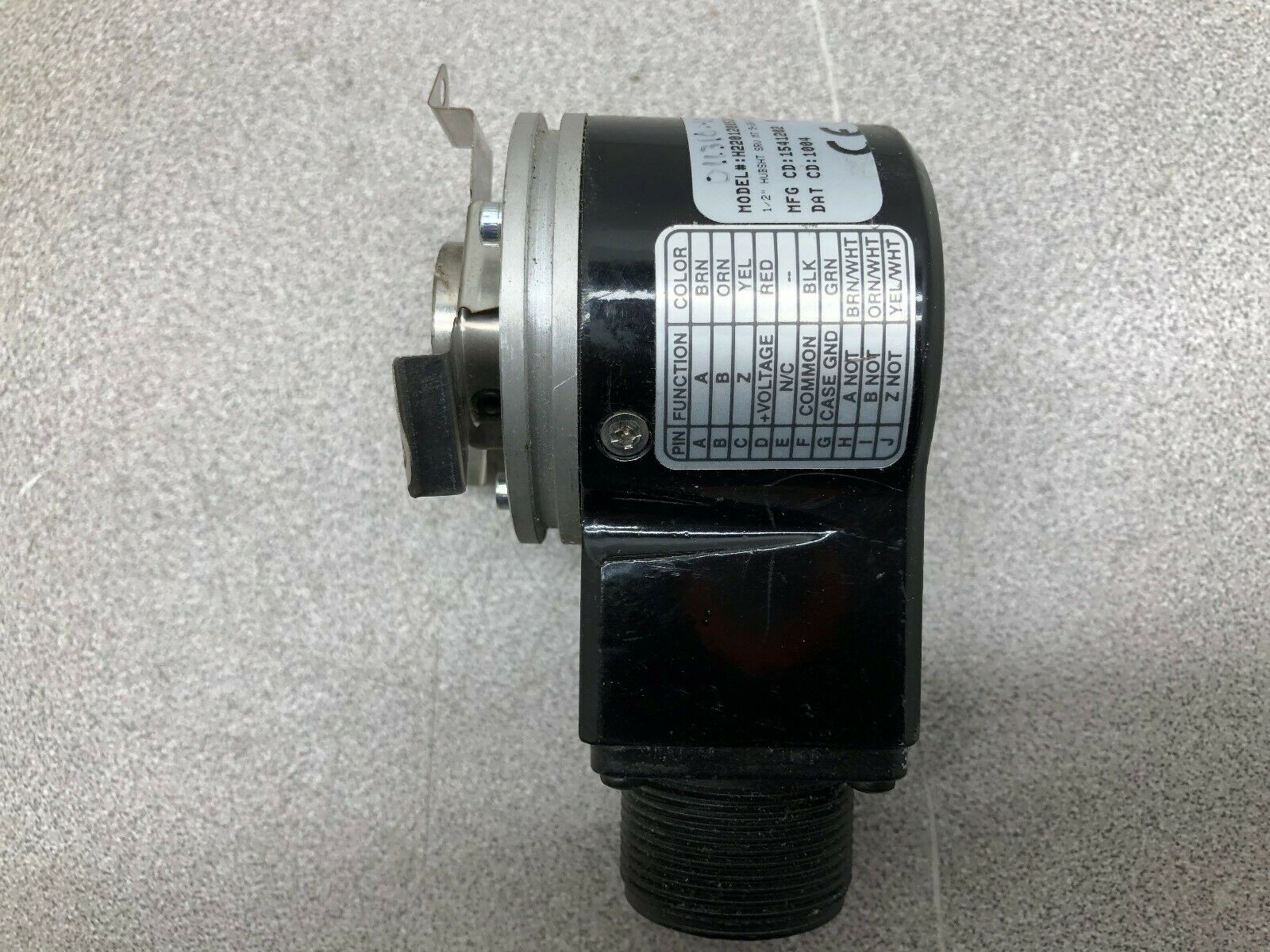 NEW IN BOX DYNAPAR 1/2 HUB SHAFT 5-20V ENCODER H220120052035