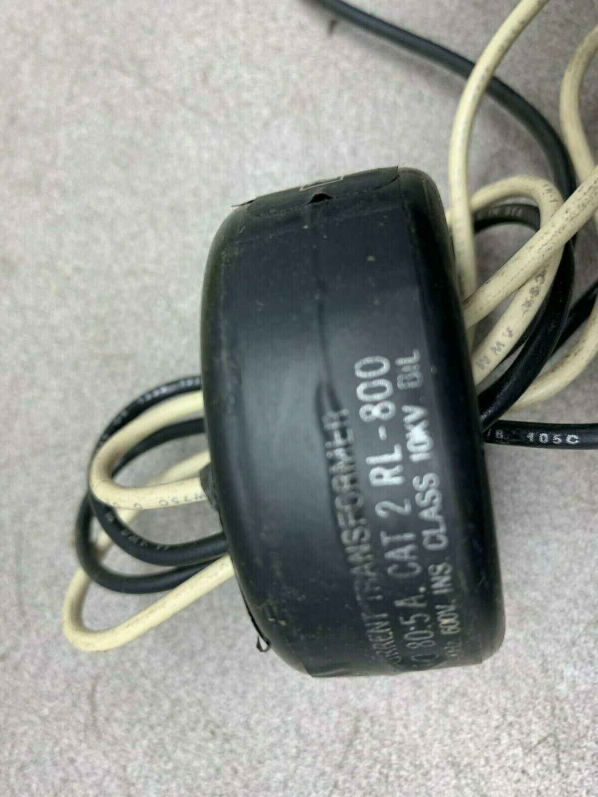 NEW NO BOX EIL RATIO:80:5 A.CURRENT TRANSFORMER 2RL-800