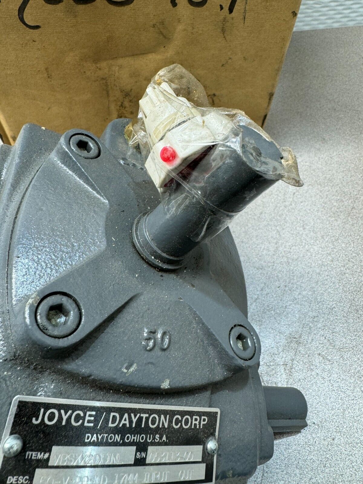 NEW IN BOX JOYCE VSS-50-10 ACTUATOR VBSXX2D11NL DAYTON 50-V-10-LD