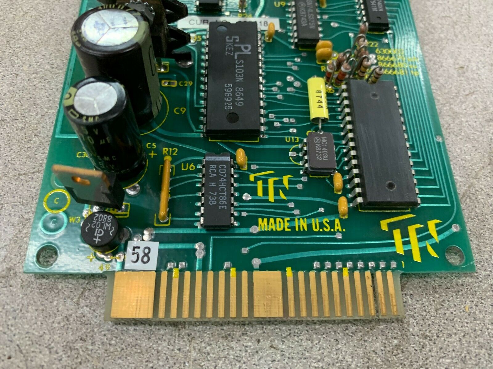 USED TN TECHNOLOGIES 630002 866679 CIRCUIT BOARD 885618