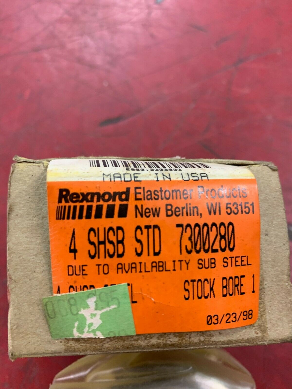 NEW IN BOX REXNORD 4 SHSB STD 7300280