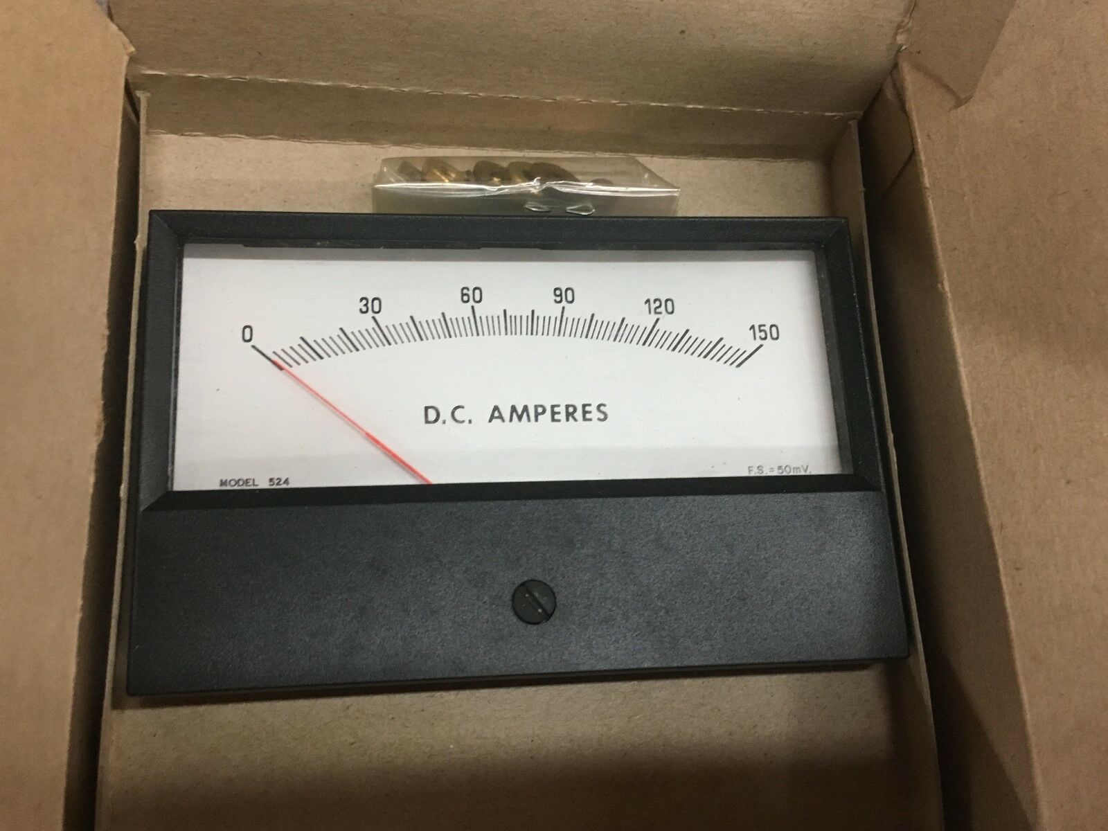 NEW IN BOX SIMPSONS PANEL METER 15118-150ADC