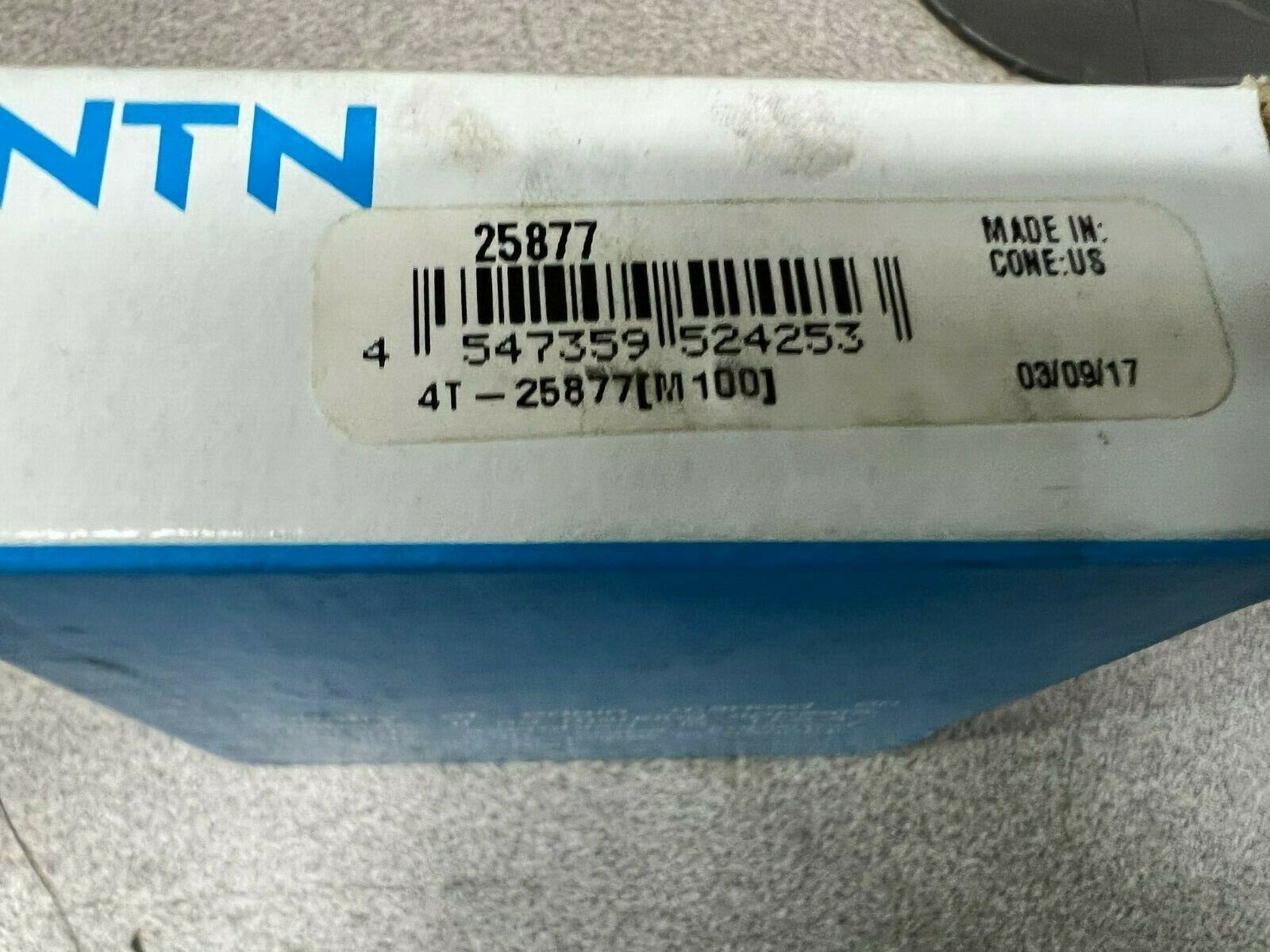 LOT OF 5 NEW IN BOX NTN ROLLER BEARING 4T-25877