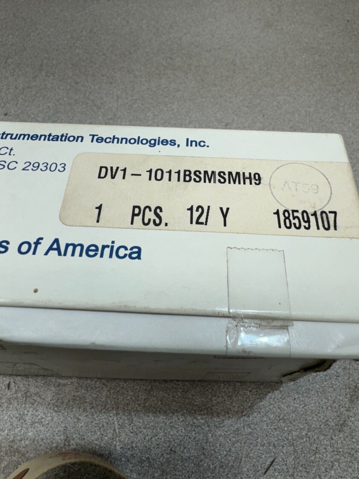 NEW IN BOX GO REGULATOR DV1-1011BSMSMH9