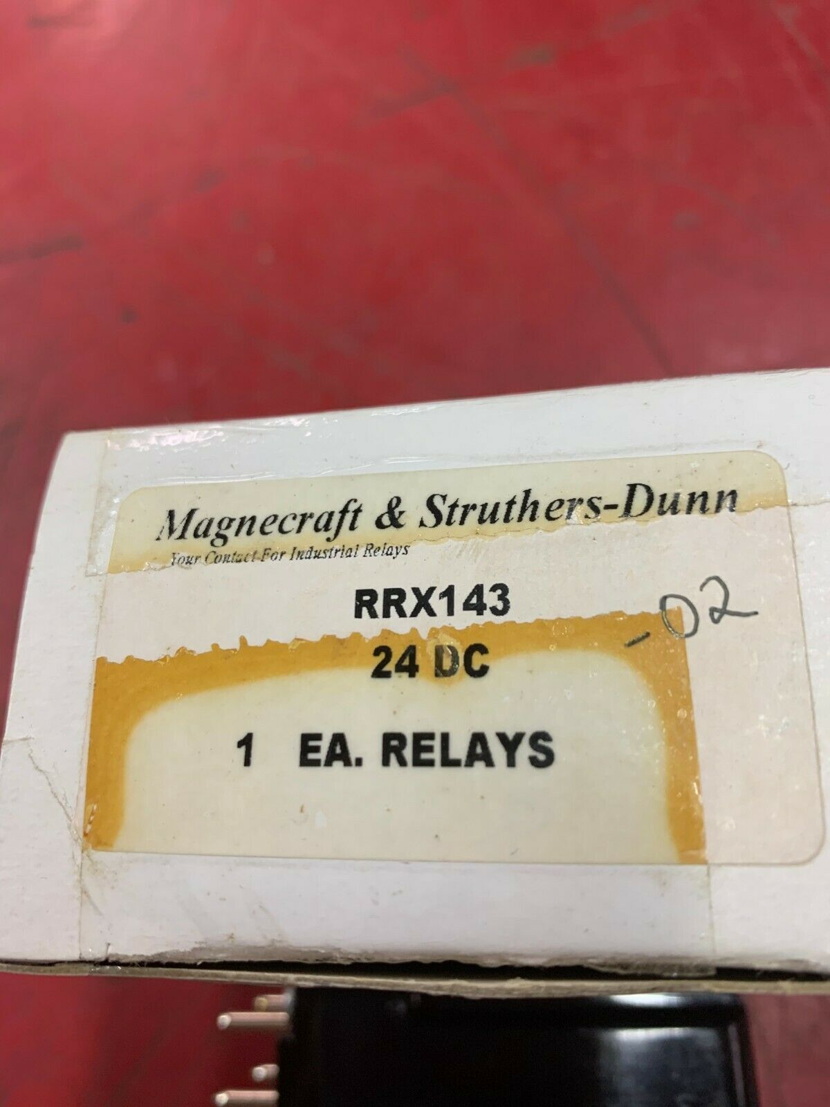 NEW IN BOX STRUTHERS-DUNN 24VDC. RELAY RRX143