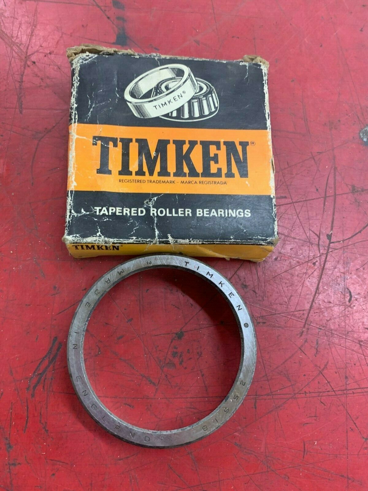 NEW IN BOX TIMKEN BEARING RACE 25518