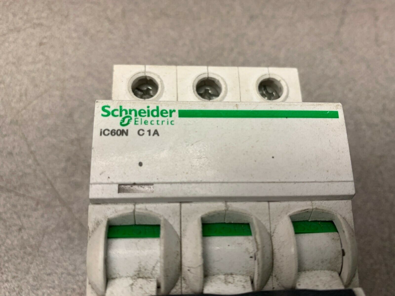 USED SCHNEIDER ELECTRIC IC60N C1A BREAKER IEC/EN 60898-1