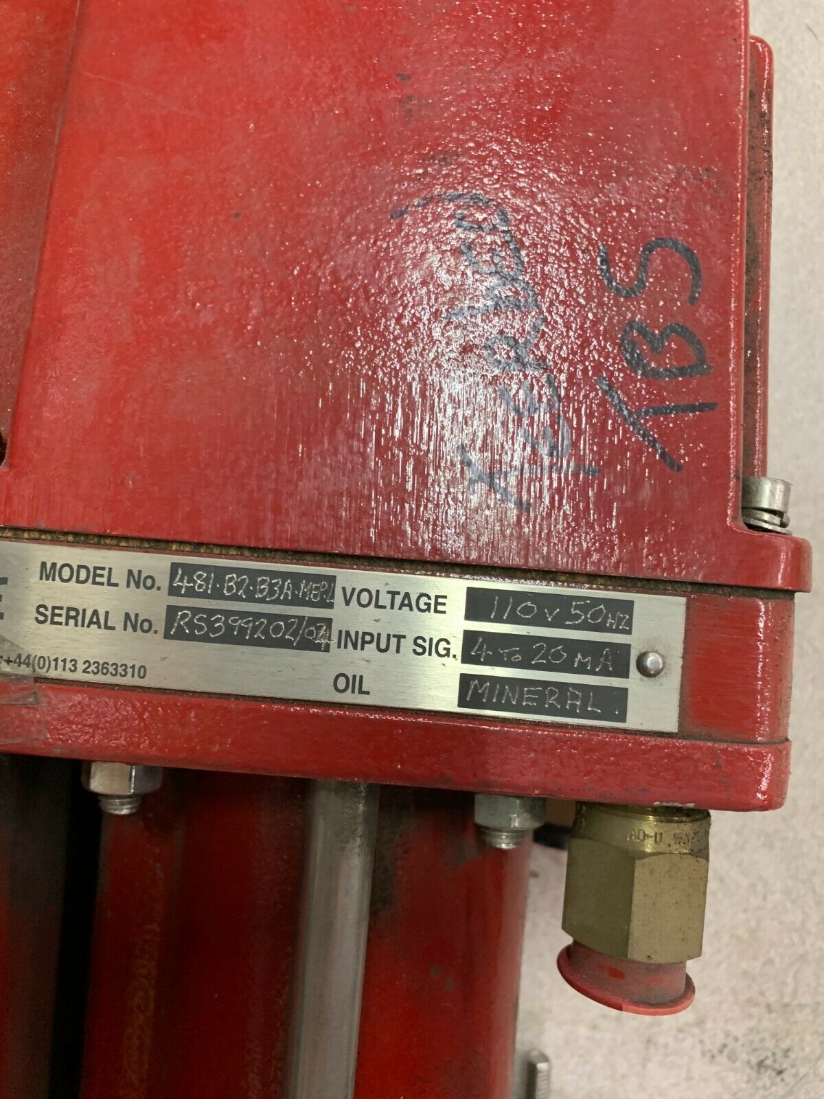 NEW NO BOX ROTORK SKILMATIC ACTUATOR 481-B2-B3A-MEPL