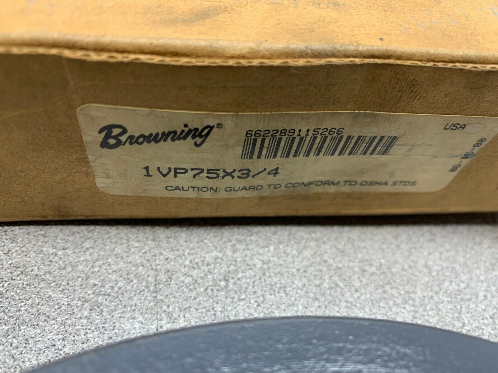 NEW IN BOX BROWNING Variable Pitch Sheave 1VP75X3/4