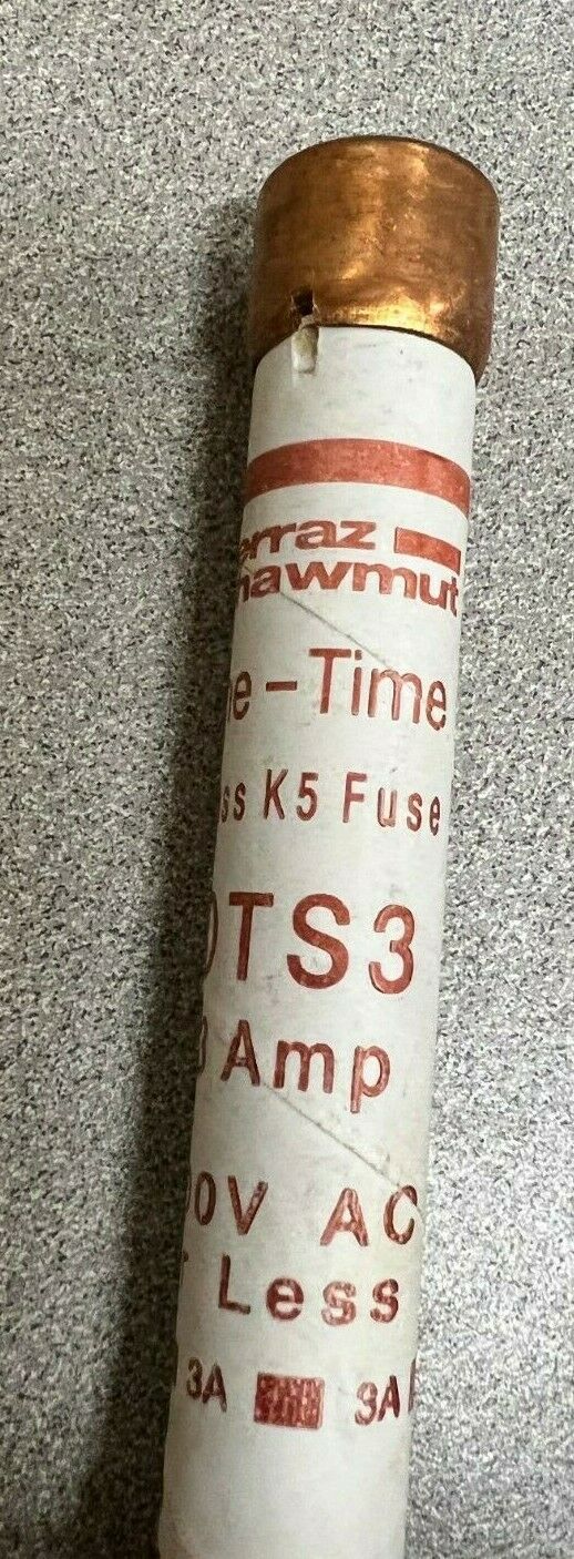 LOT OF 5 NEW NO BOX SHAWMUT FUSE OTS3