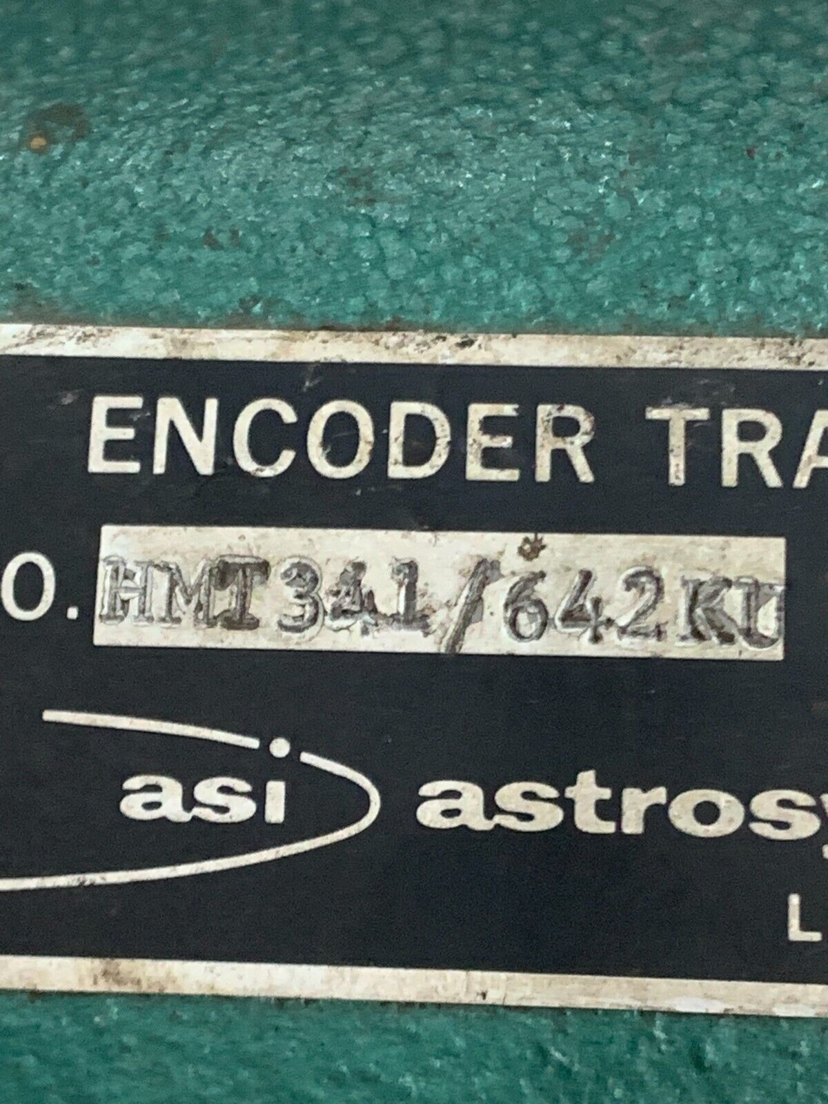 USED ASI ASTROSYSTEMS ENCODER TRANSDUCER HMT341/642KU