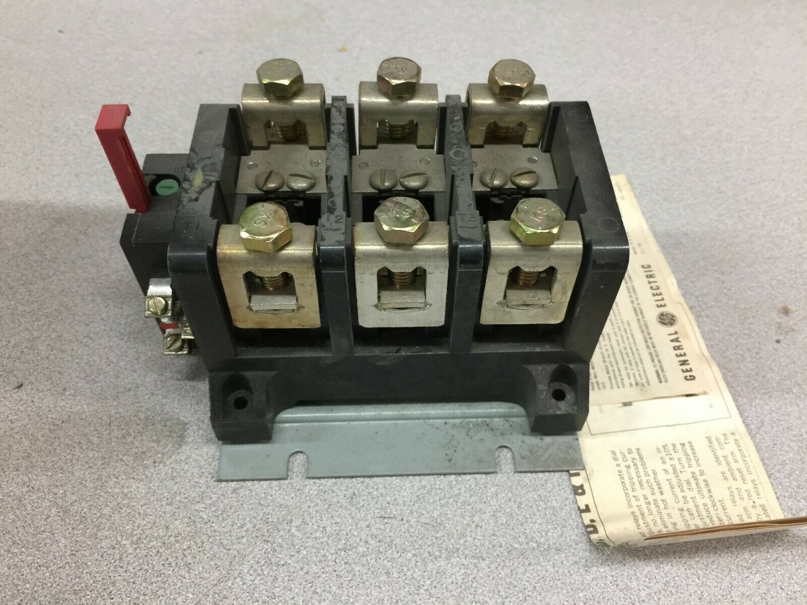 NEW IN BOX GE 3POLE OVERLOAD RELAY CR224E630A