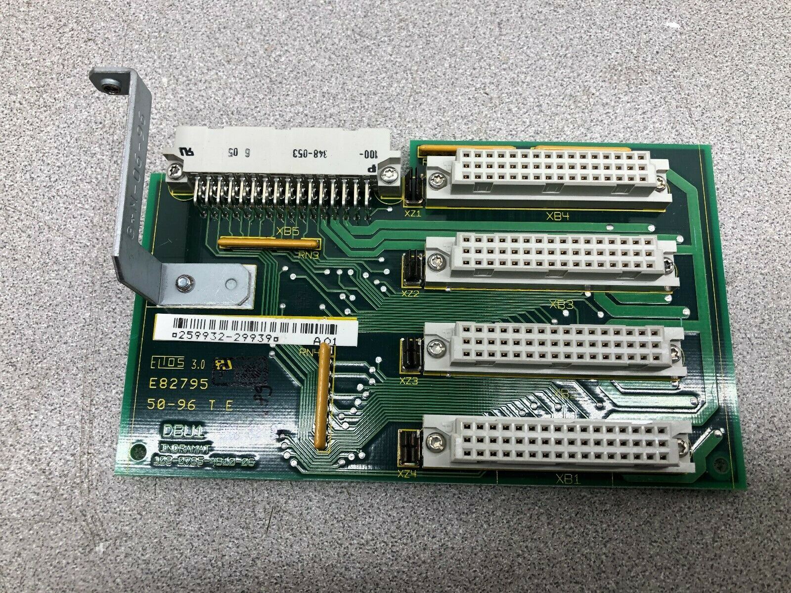 USED INDRAMAT SERVO INTERFACE BOARD 109-0785-4B10-06