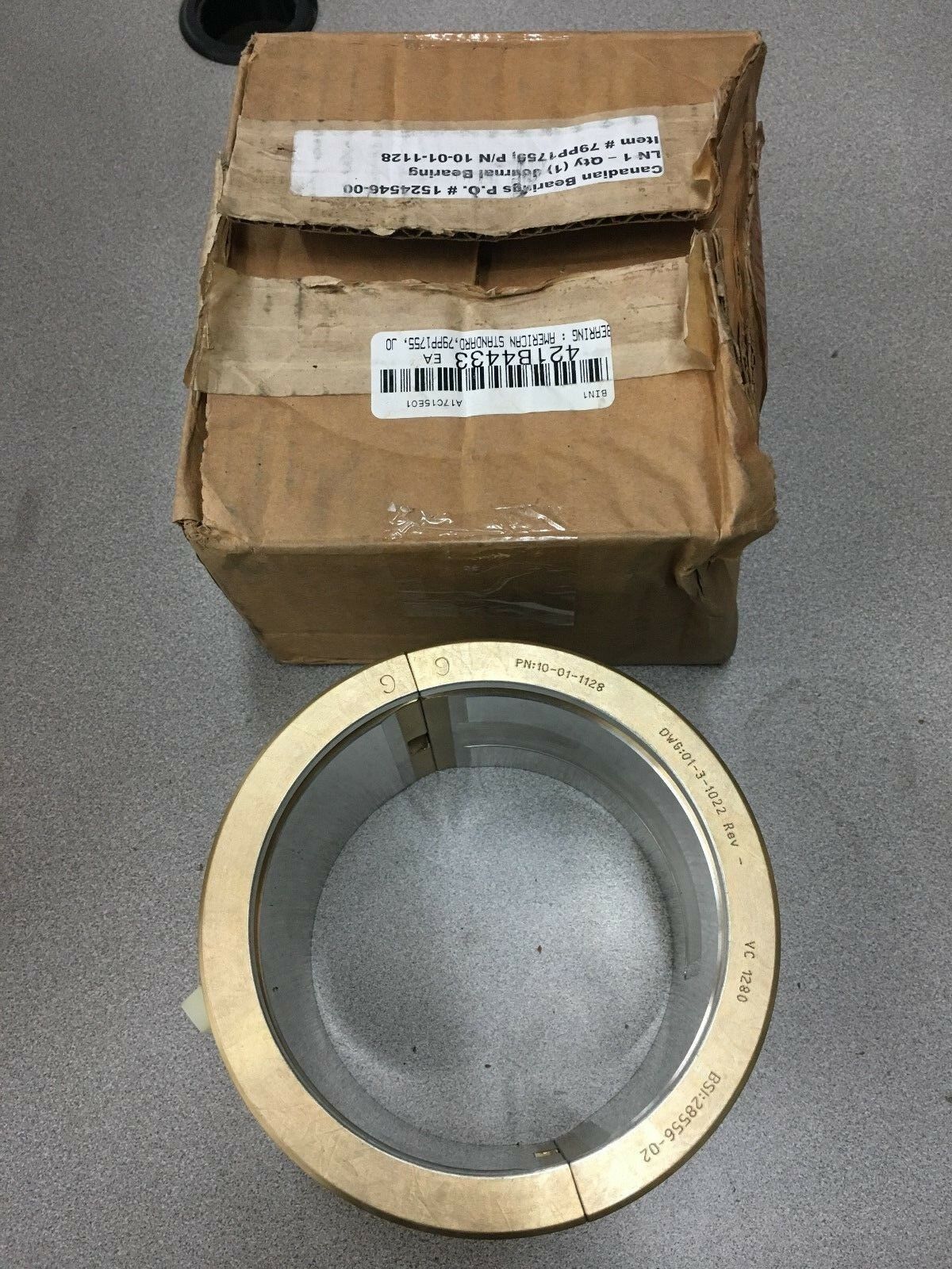 NEW IN BOX CANADIAN BEARING 10-01-1128