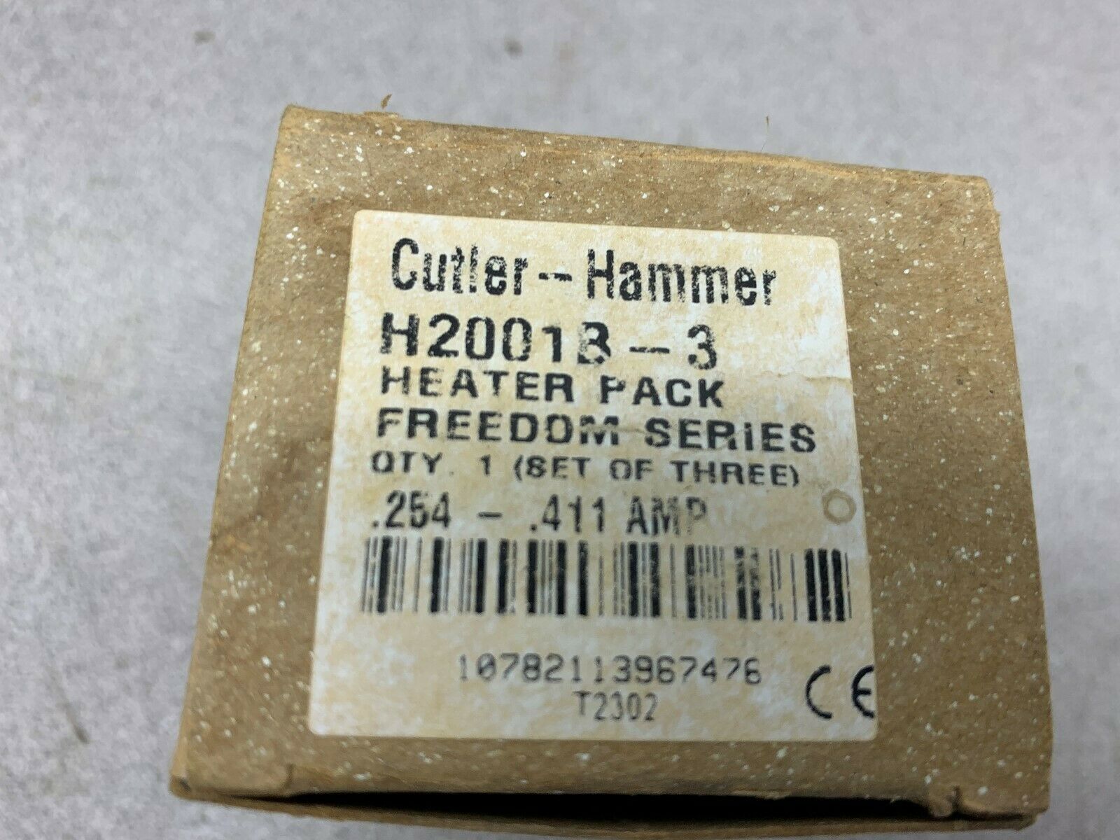 NEW IN BOX CUTLER HAMMER HEATER PACK H2001B-3