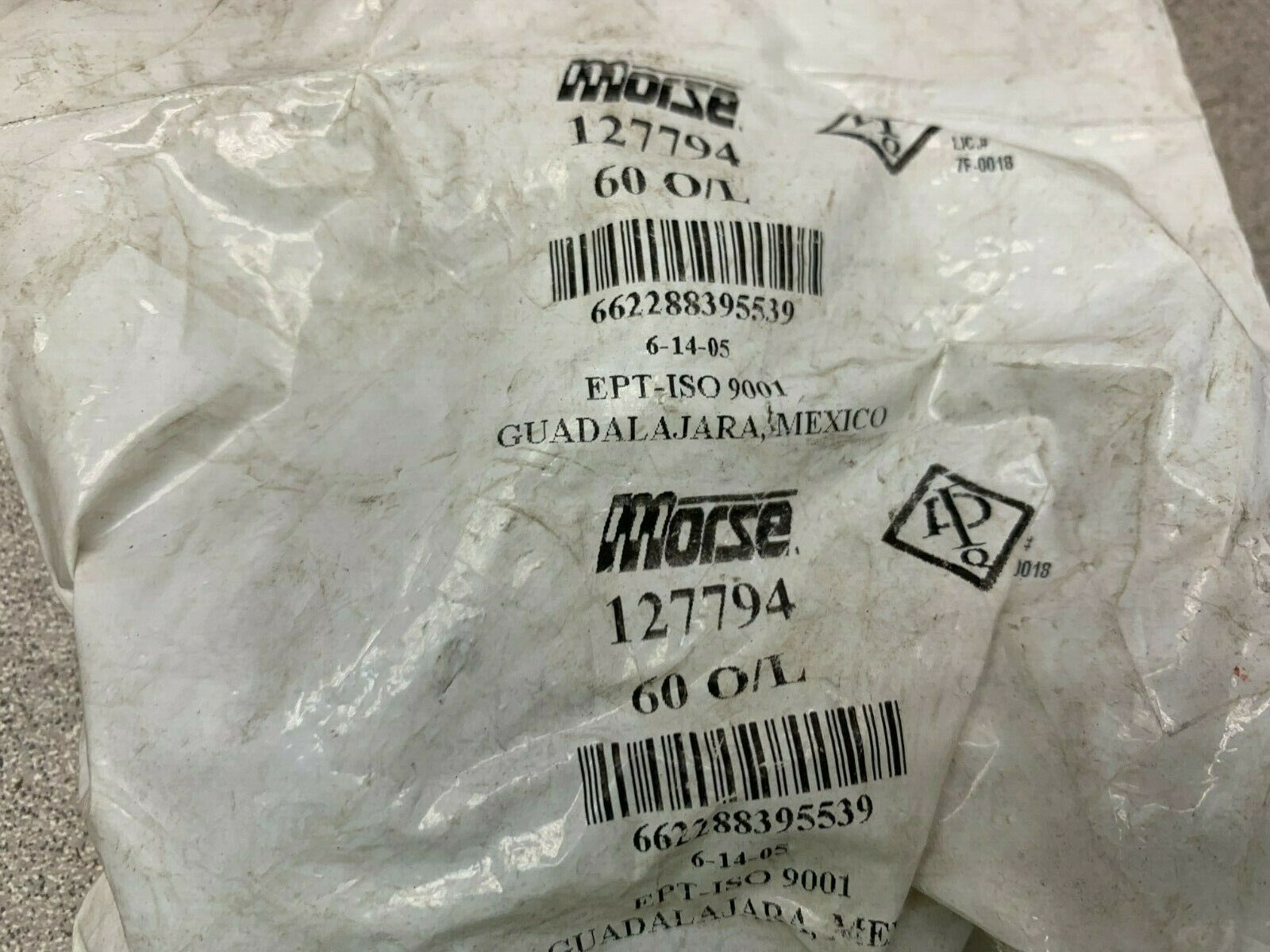 LOT OF 11 NEW IN PACKAGE MORSE OFFSET LINK 127794